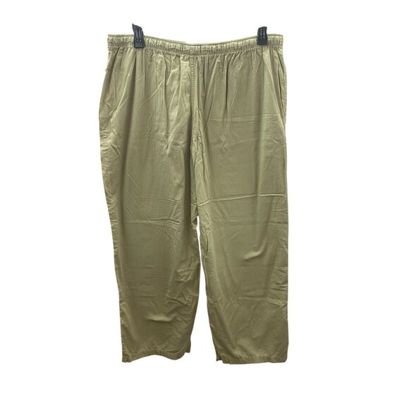 NWT Polo by Ralph Lauren Men's Large Tan 100% Cotton Chino Wide Leg Pants - Picture 1 of 7